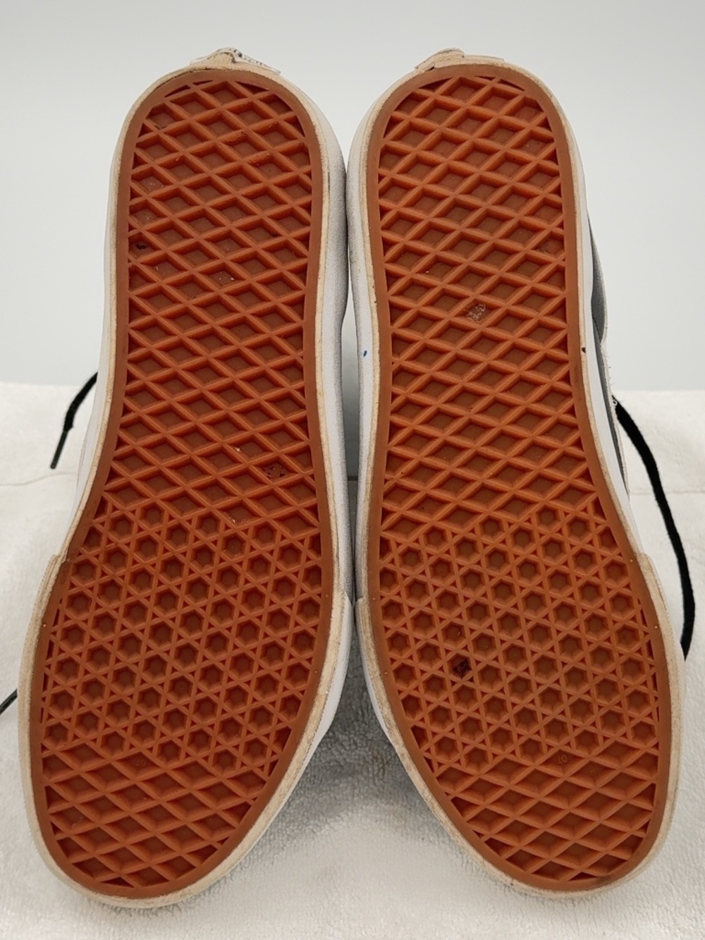 Vans Sk8-Hi Leather Shoes Men's Sz. 8.5 - Picture 6 of 8